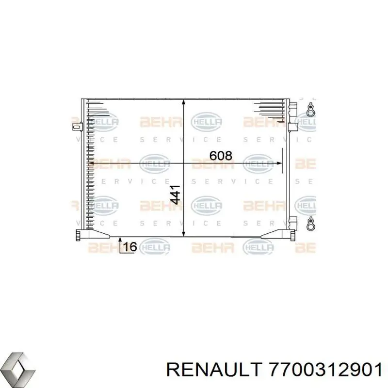 7700312901 Renault (RVI)