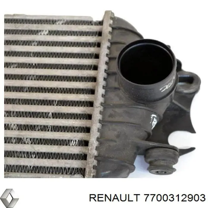 7700312903 Renault (RVI) radiador de intercooler