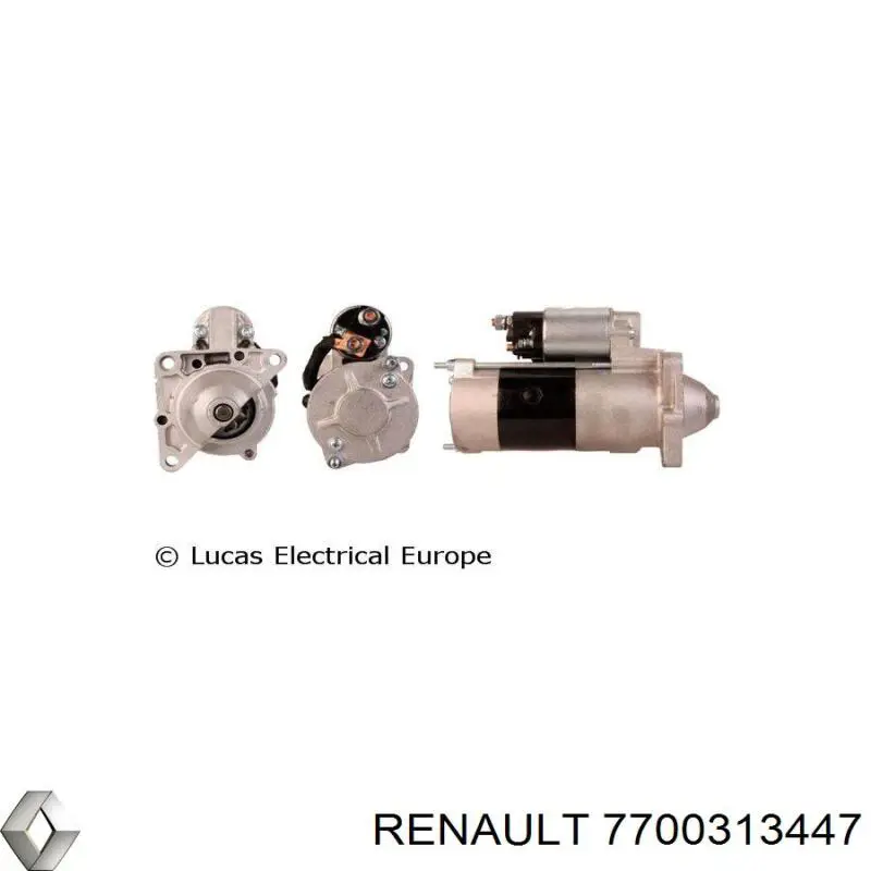 7700313447 Renault (RVI) motor de arranco