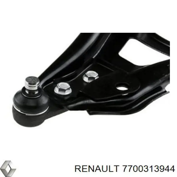 Левый рычаг передней нижней подвески Renault (RVI) 7700313944 цена, от 31.42 USD