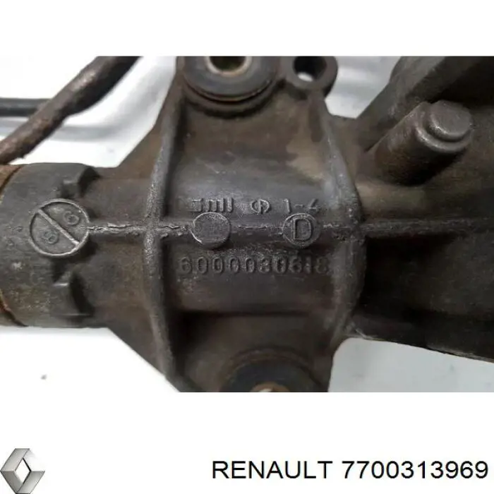 Рулевая рейка 7700313969 Renault (RVI)