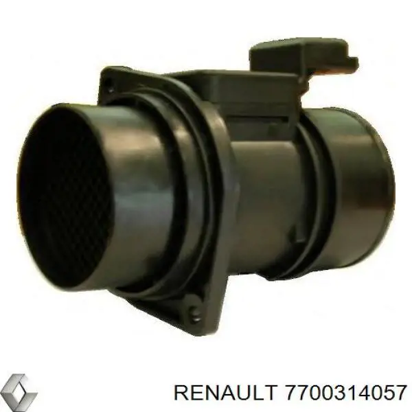 7700314057 Renault (RVI) sensor de fluxo (consumo de ar, medidor de consumo M.A.F. - (Mass Airflow))
