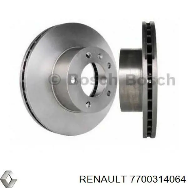 Тормоз дисковый передний Renault (RVI) 7700314064 цена, от 43.67 USD