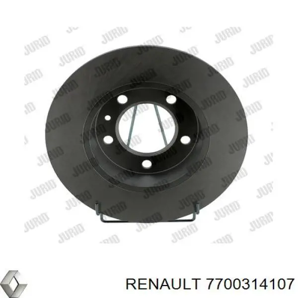 Задний дисковый тормоз Renault (RVI) 7700314107