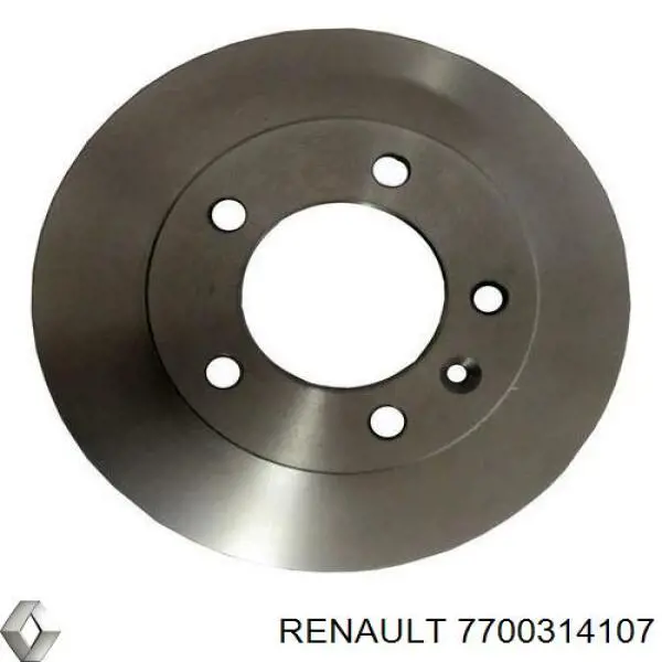 Задний тормозной диск Renault (RVI) 7700314107 цена, от 34.01 USD