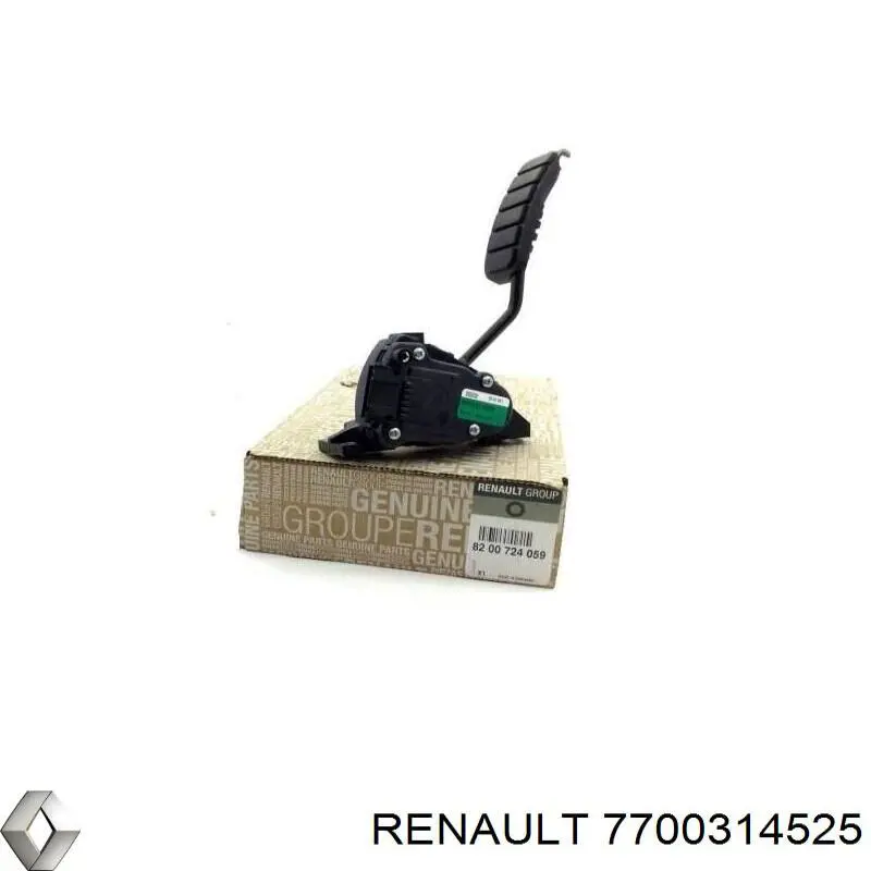 Педаль газа (акселератора) Renault (RVI) 7700314525 цена, от 22.55 USD