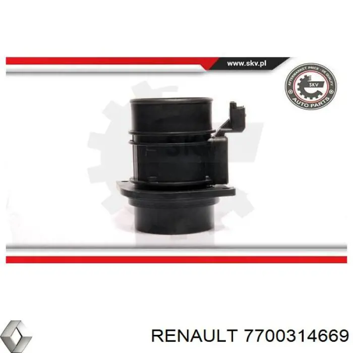 Купить 7700314669 Renault (RVI) Воздухомер