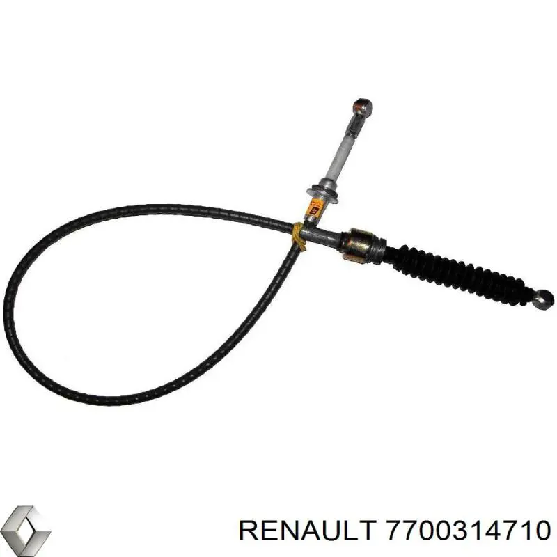 7700314710 Renault (RVI) cabo de mudança duplo