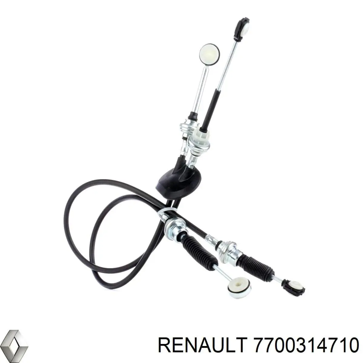 Сдвоенный трос переключения передач Renault (RVI) 7700314710