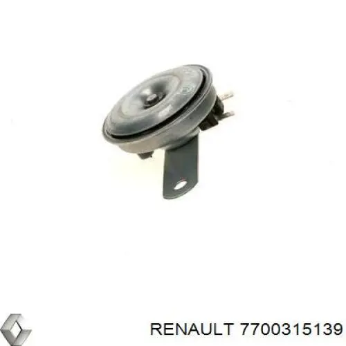 Купить 7700315139 Renault (RVI) Сигнал звуковой (клаксон)