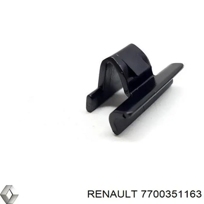 Стекло-форточка двери передней левой 7700351163 Renault (RVI)