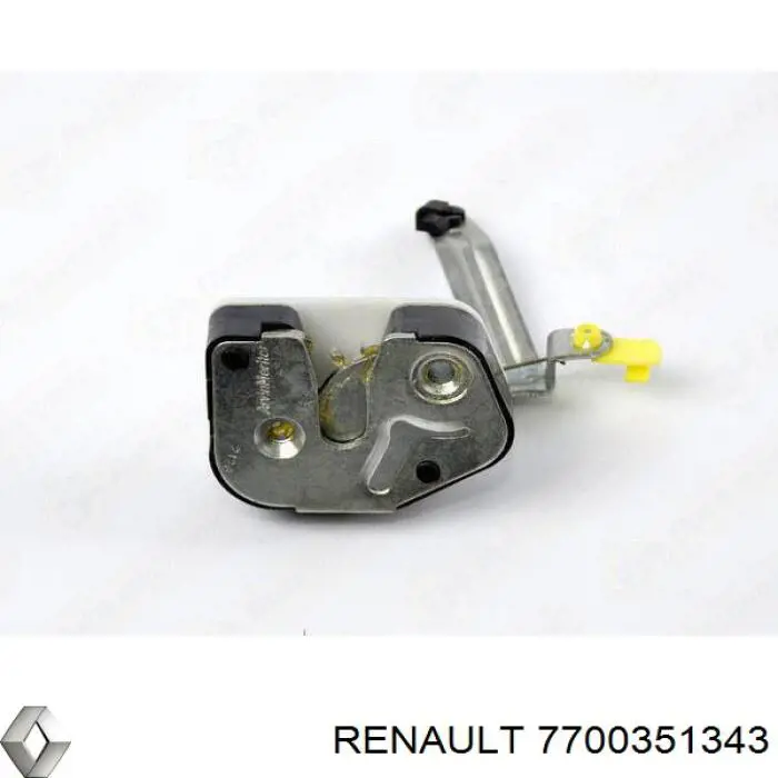 Compre 7700351343 Renault (RVI) Fecho da porta lateral deslizante direita