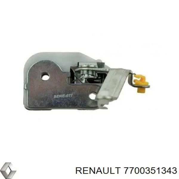 Fecho da porta lateral deslizante direita Renault (RVI) 7700351343 preço, a partir de 61,94 USD