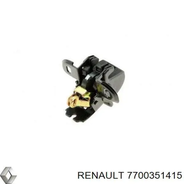 Замок двери задней правой распашной нижний 7700351415 Renault (RVI)