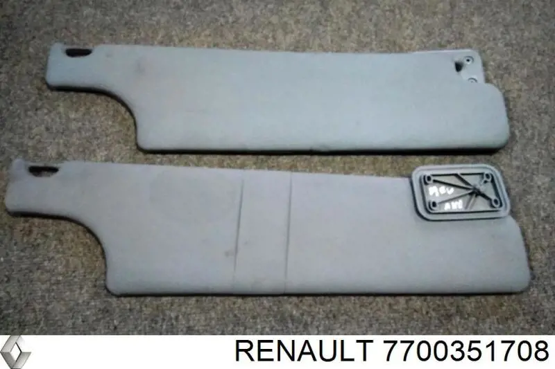Козырек солнцезащитный автомобиля Renault (RVI) 7700351708 цена, от 3.95 USD