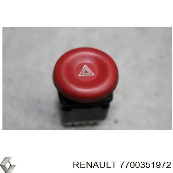 Купить 7700351972 Nissan/Infiniti Кнопка включения аварийной сигнализации