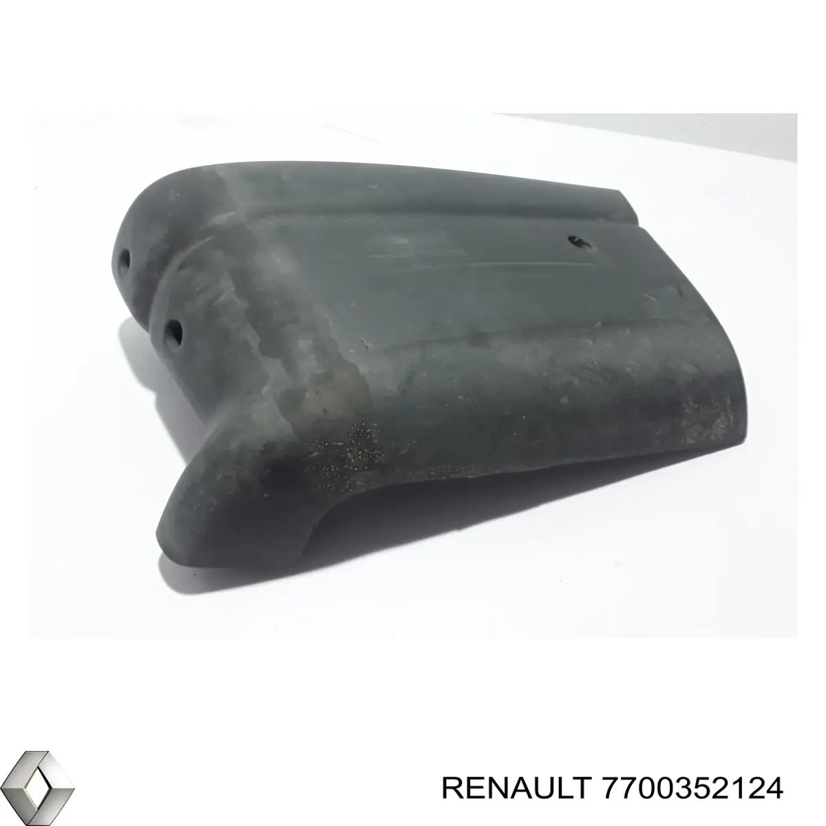 7700352124 Renault (RVI) pára-choque traseiro, parte direita