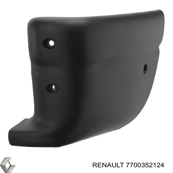 Купить 7700352124 Renault (RVI) Бампер задний, правая часть