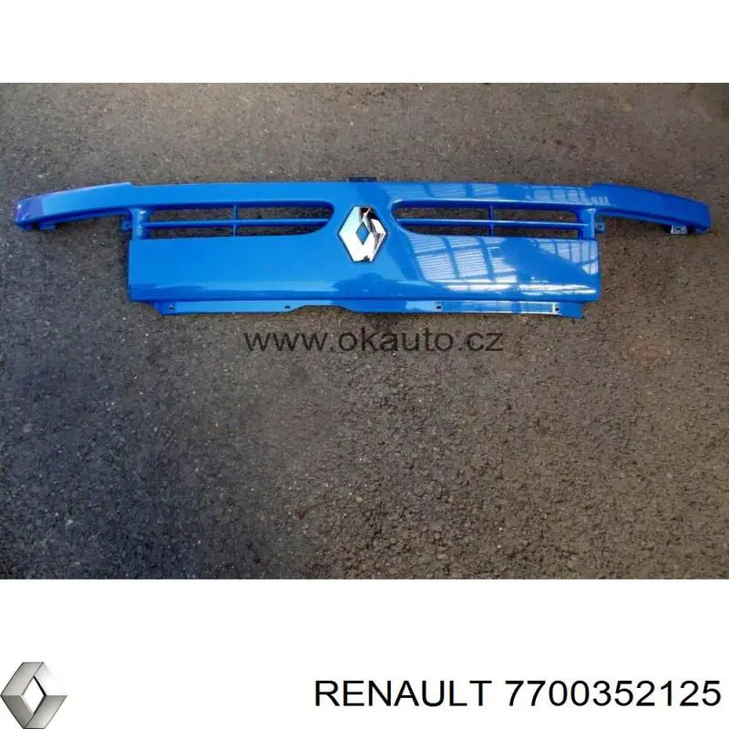 Купить 7700352125 Renault (RVI) Решетка радиатора