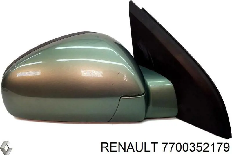 Левое боковое зеркало 7700352179 Renault (RVI)