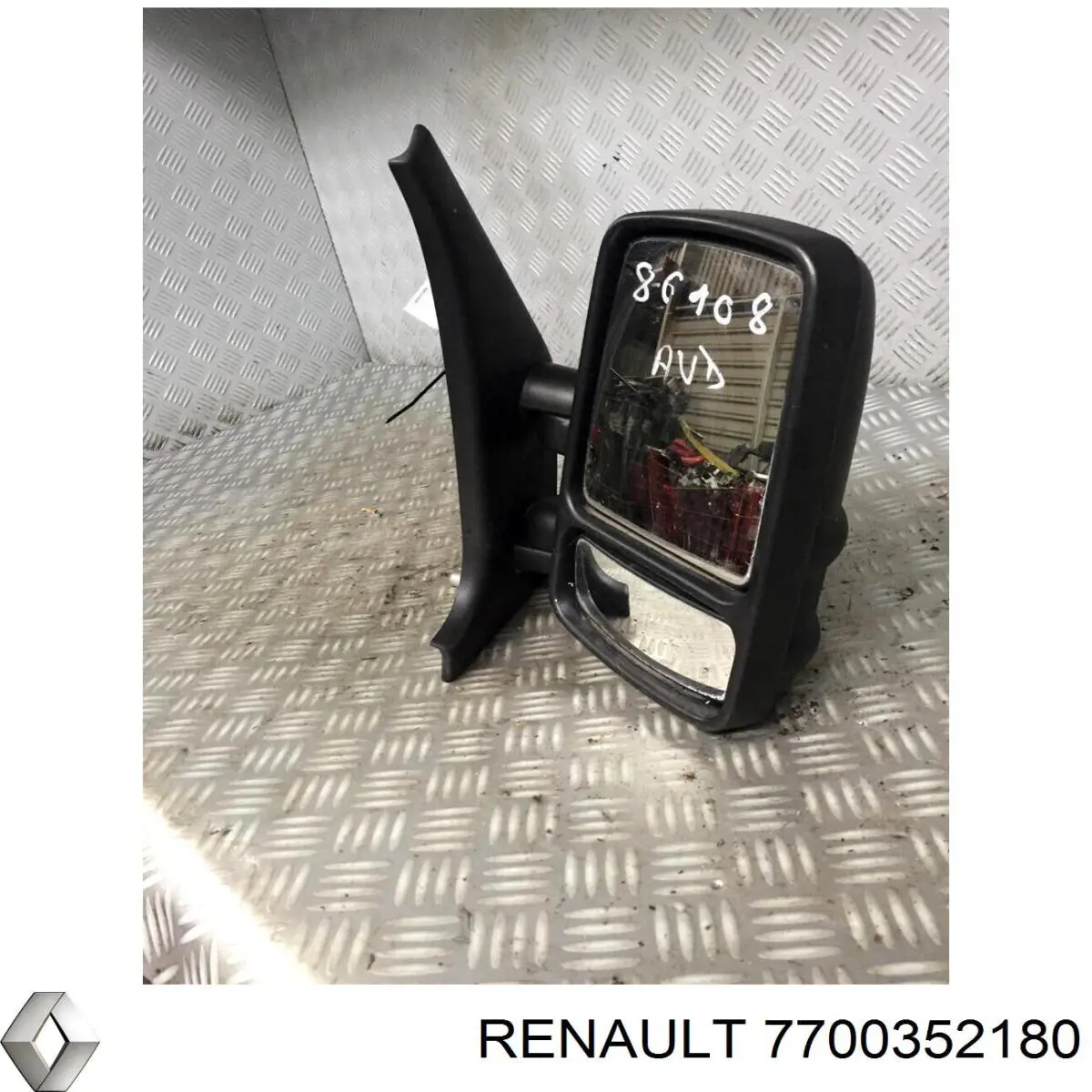 Купить 7700352180 Renault (RVI) Боковое зеркало заднего вида правое