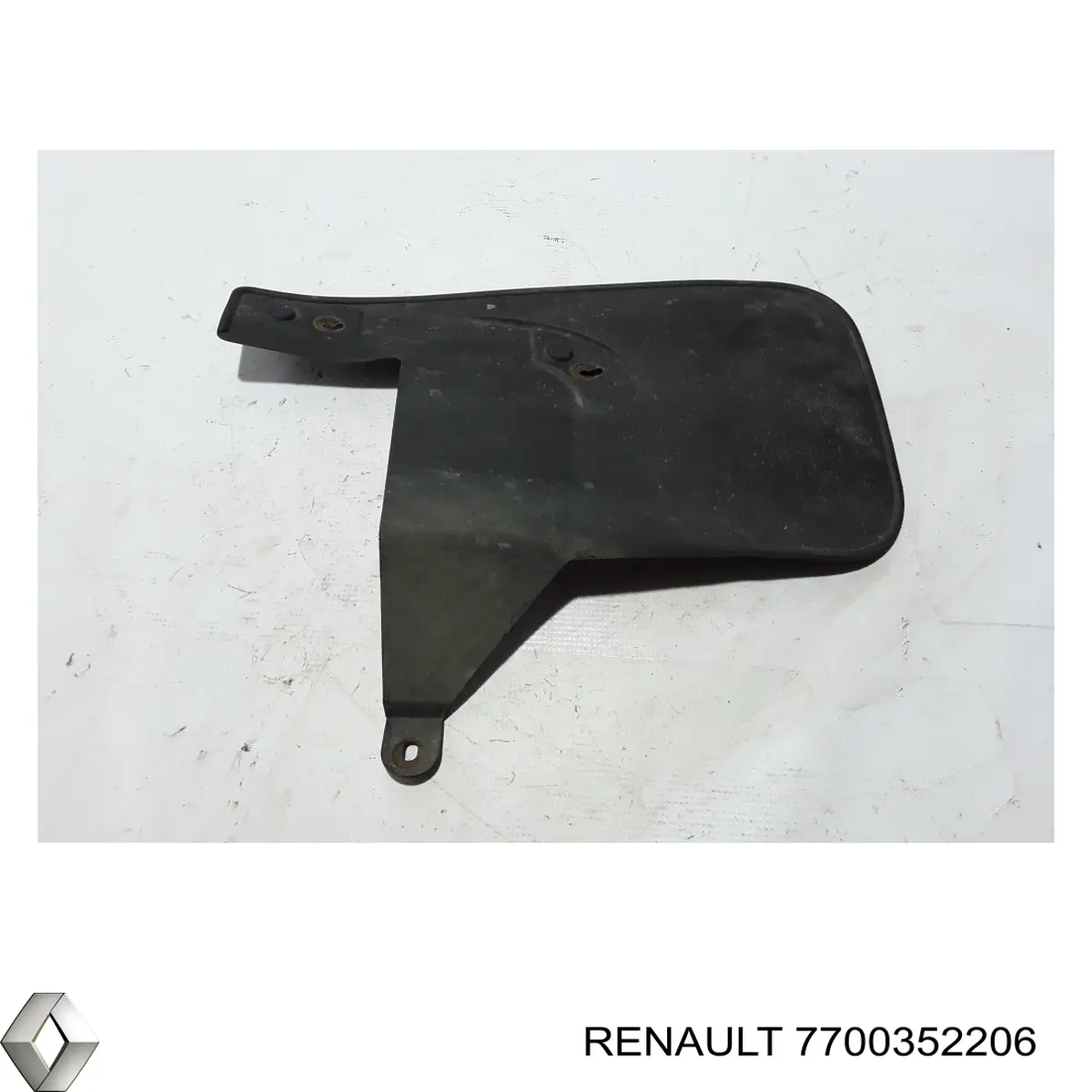 Брызговик передний левый Renault (RVI) 7700352206 цена, от 15.20 USD