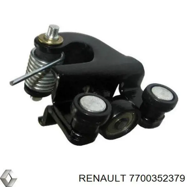 Ролик двери боковой (сдвижной) правый центральный 7700352379 Renault (RVI)