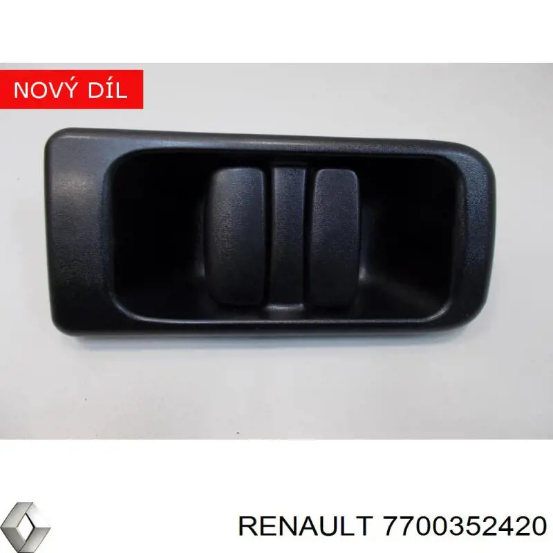 7700352420 Renault (RVI) ручка двери боковой (сдвижной наружная правая)
