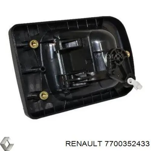 7700352433 Renault (RVI) maçaneta direita externa da porta traseira (batente)