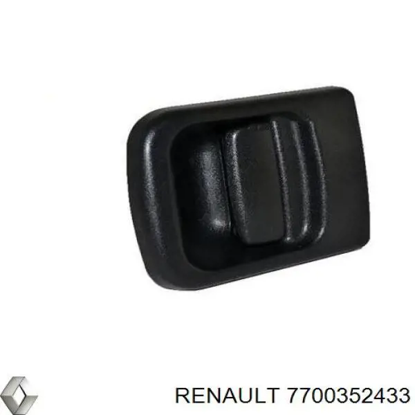 Ручка двери задней (распашной) правая наружная Renault (RVI) 7700352433 цена, от 11.27 USD