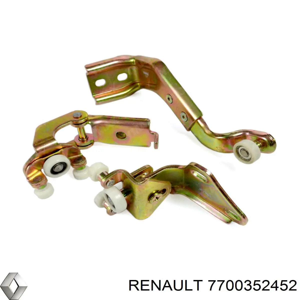 Купить 7700352452 Renault (RVI) Петля-зацеп (ответная часть) замка двери задней распашной правый верхний