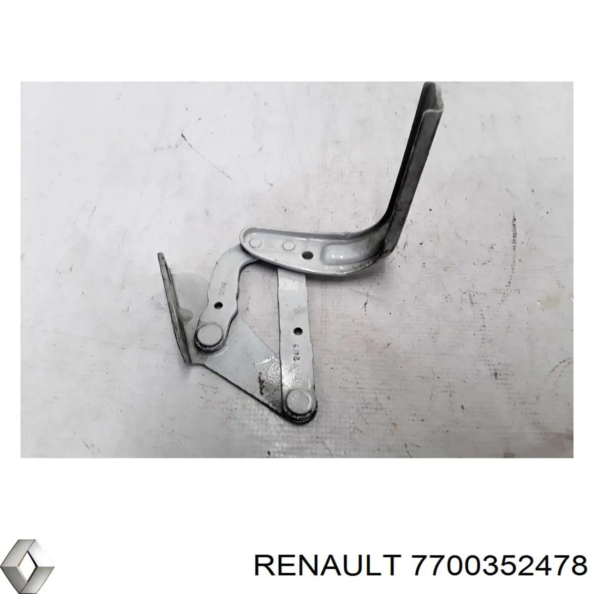 Петля капота, левая Renault (RVI) 7700352478 цена, от 3.78 USD