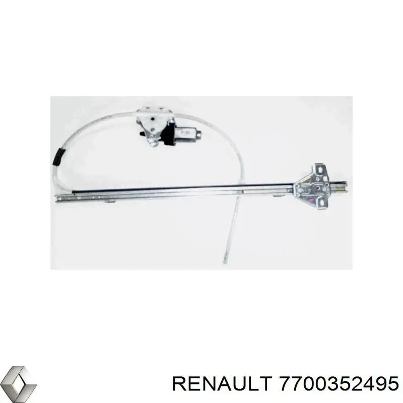 Стеклоподъемник передней правой двери Renault (RVI) 7700352495 цена, от 34.41 USD