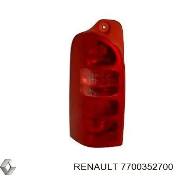 7700352700 Renault (RVI) фонарь задний левый
