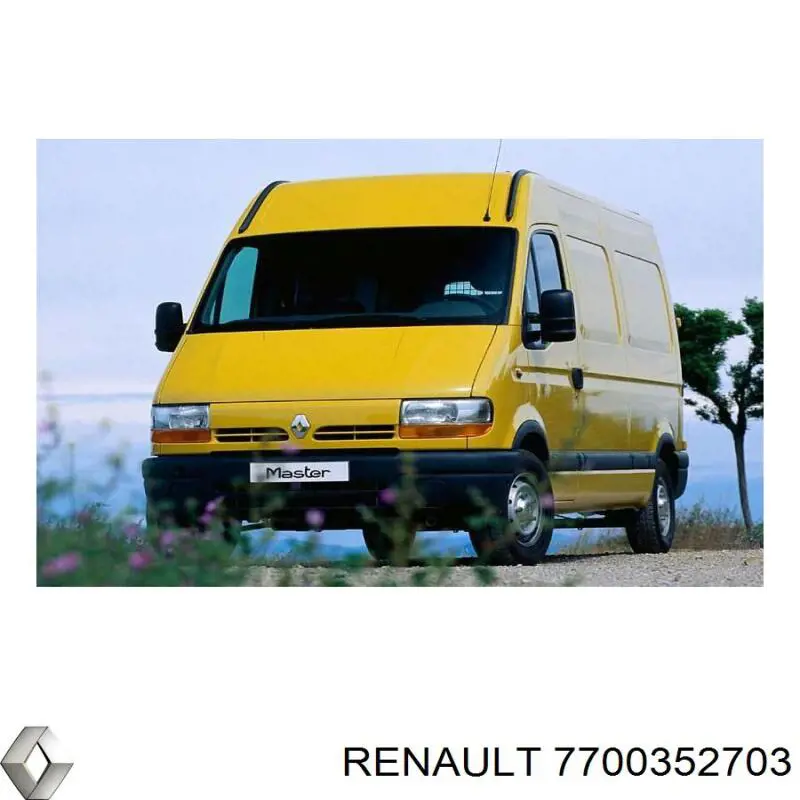 7700352703 Renault (RVI) lanterna traseira direita
