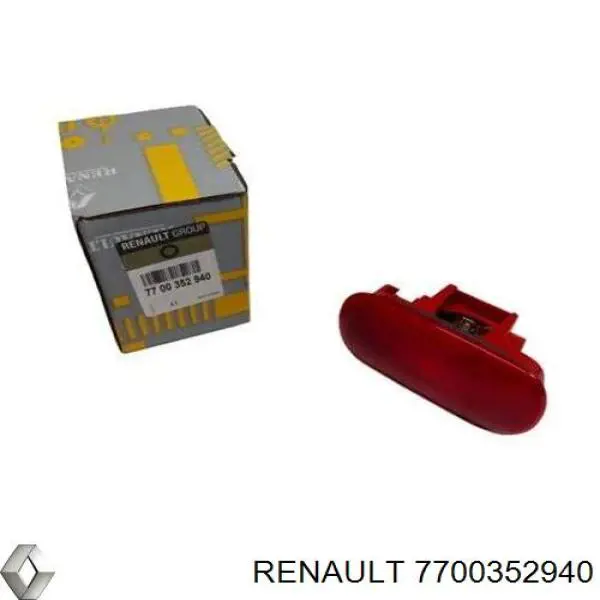 Lampara De Luz De Freno Adicional 7700352940 Renault (RVI)