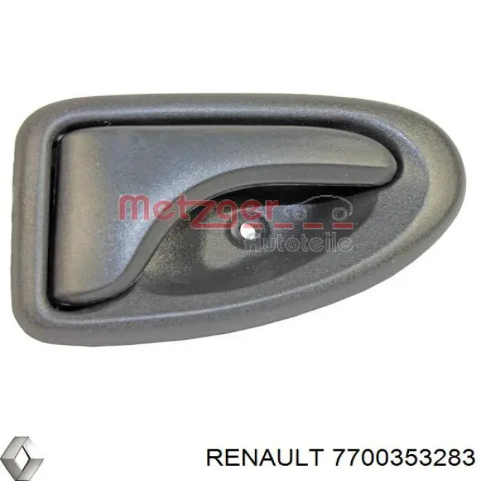 Ручка двери правой внутренняя передняя/задняя 7700353283 Renault (RVI)