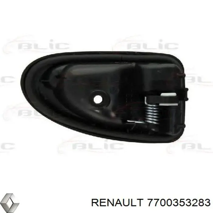 Ручка двери правой внутренняя передняя/задняя Renault (RVI) 7700353283