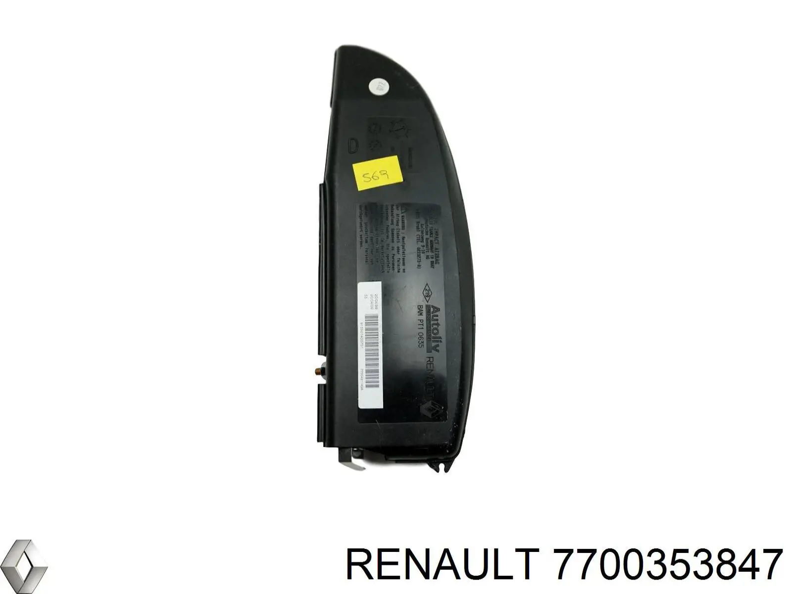 7700353847 Renault (RVI) Подушка безопасности водителя