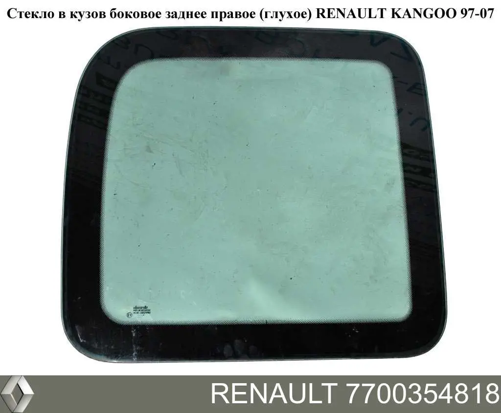 Стукло багажника, правое Renault (RVI) 7700354818 цена, от 19.00 USD