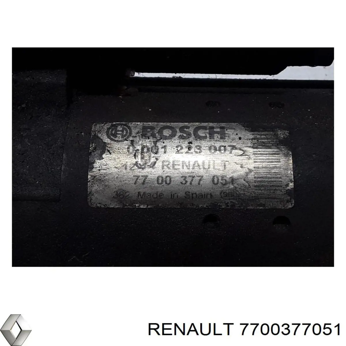 7700377051 Renault (RVI) Стартер автомобиля