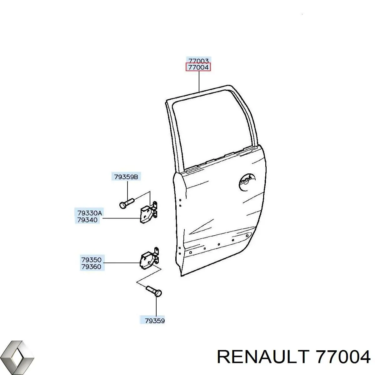 Передняя пружина 77004 Renault (RVI)