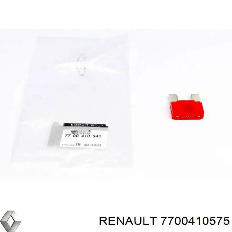 Предохранители (электрических цепей) Renault (RVI) 7700410575 цена, от 0.18 USD
