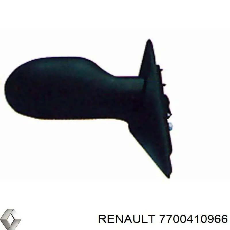 Правое зеркало 7700410966 Renault (RVI)