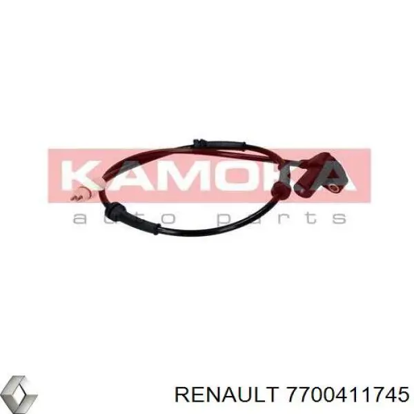 Купить 7700411745 Renault (RVI) Датчик АБС задний левый