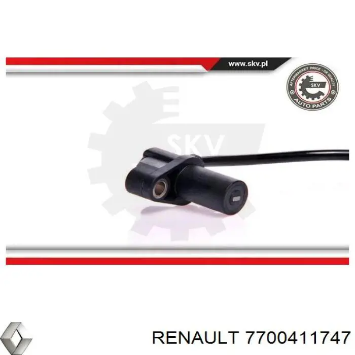 Датчик ABS передний Renault (RVI) 7700411747