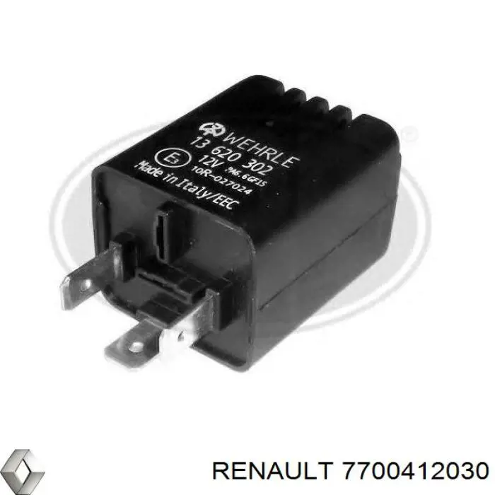 Relé eléctrico multifuncional 7700412030 Renault (RVI)