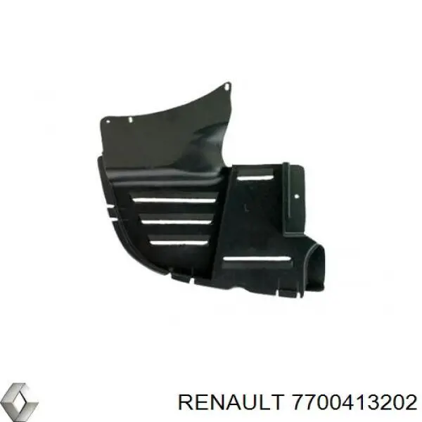 Купить 7700413202 Renault (RVI) Защита бампера переднего левая