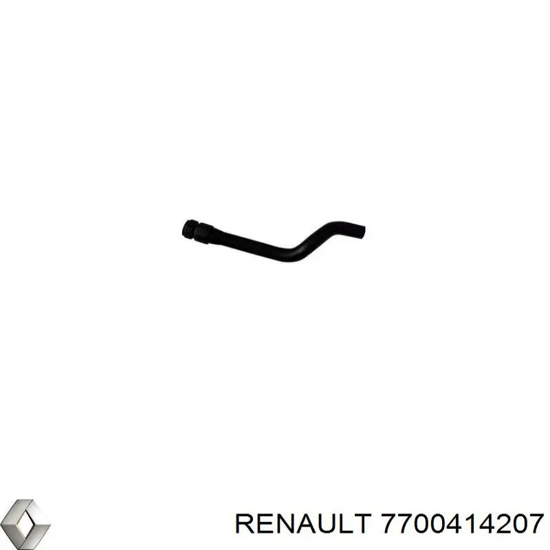 7700414207 Renault (RVI) шланг радиатора отопителя (печки, подача)