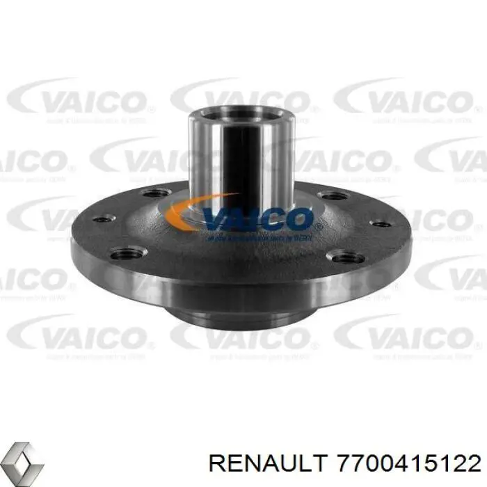 Cubo de rueda delantero 7700415122 Renault (RVI)